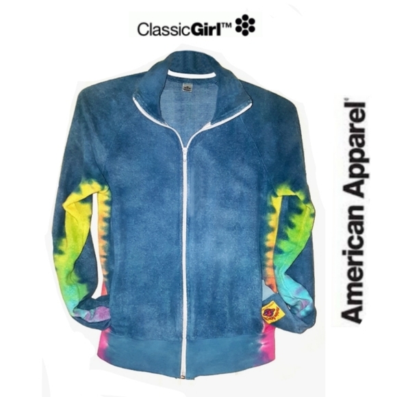 American Apparel/Classic Girl Tie Dye Jumpsuit - Picture 2 of 16